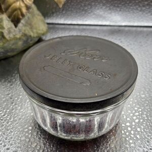 "5/$25" Vintage Kerr Jelly Jar W/Mini Pumpkins, Cinnamon Stick